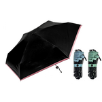 Compact umbrella with aluminum frame 16cm Black