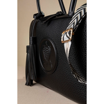 Μακρόστενη Τσάντα Ώμου και Χιαστί με Casual Logo