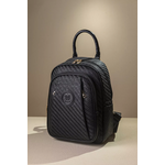 Allday Backpack με Πολλές Τσέπες με Casual Logo