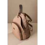 Backpack με Πολλές Θήκες και Casual Logo