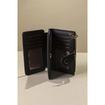 Πολυθέσιο Πορτοφόλι με Γλώσσα Μεσαίου Μεγέθους