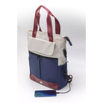 Backpack Anorak με Θύρα usb