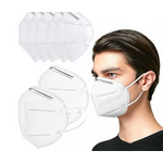 Protection Mask with 3PLY, metal nose lamina and ear elastics, with FDA ISO 13485-2016 certification 5pcs