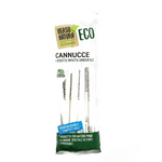 ECO Straws split 24cm in individual package biodegradable 40 pcs