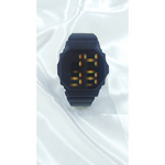 Unisex Digital Watch water resistant in black