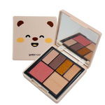 Bella Oggi BABY BEAR Mini Palette with 4 eyeshadows,1 blush and 1 highlighter