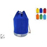 Blue fabric sea backpack