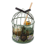 Set Diffuser in stick & scented candle in gift box cage