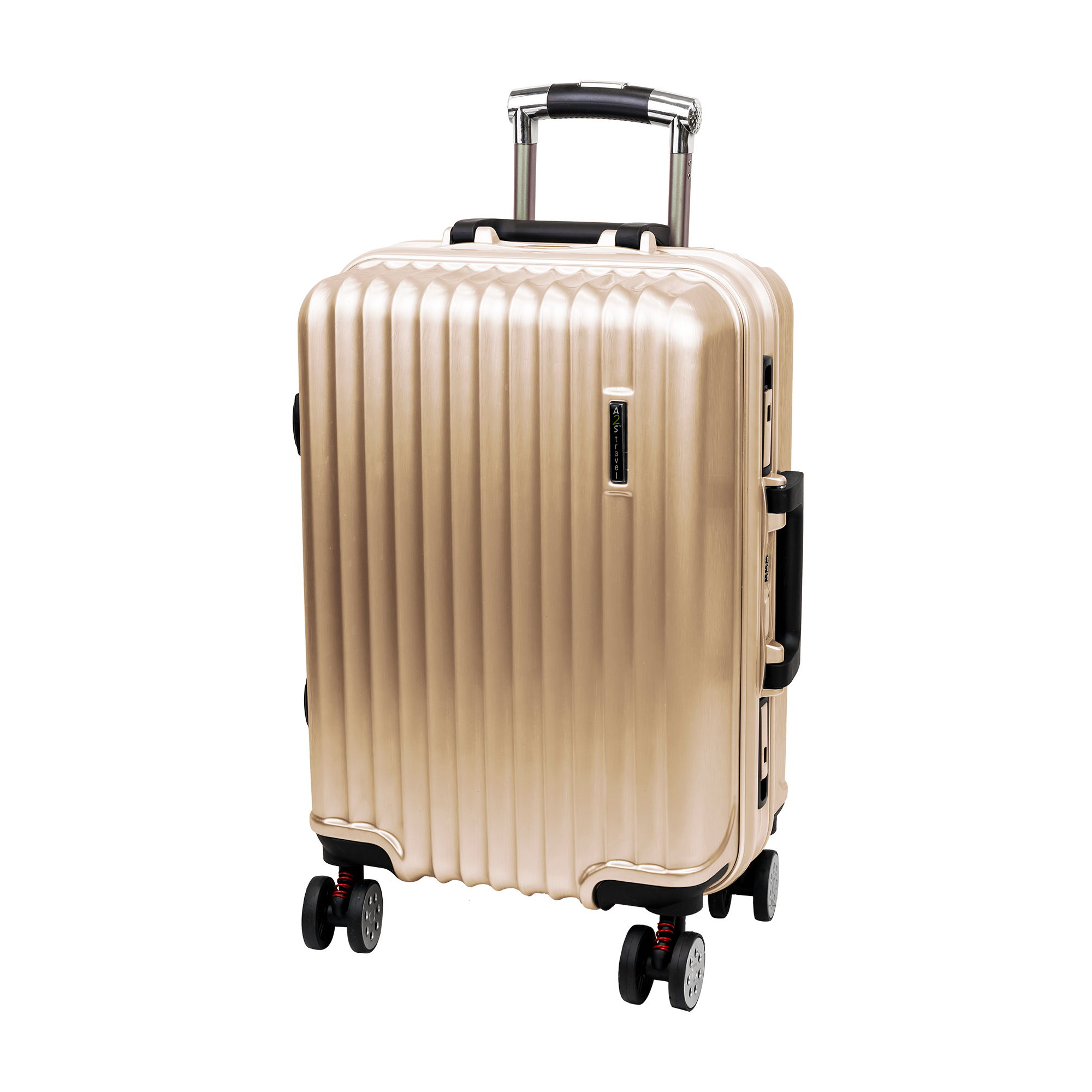 Traveling :: Suitcases :: Cabin :: Cabin trolley suitcase Ideal Champagne  (55x32x25)