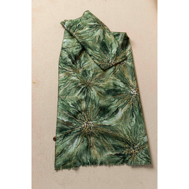 Πασμίνα με Συμπαγή Φλατ Πλέξη