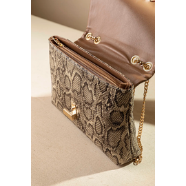 Τσάντα με Καπάκι και Αλυσίδα