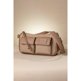 Τσαντάκι Ώμου και Χιαστί με Εξωτερικές Τσέπες