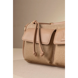 Τσαντάκι Ώμου και Χιαστί με Εξωτερικές Τσέπες