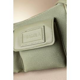 Τσαντάκι Ώμου και Χιαστί με Εξωτερικές Τσέπες