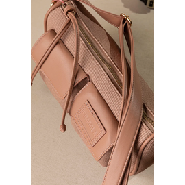 Τσαντάκι Ώμου και Χιαστί με Εξωτερικές Τσέπες