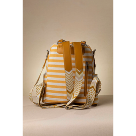 Πολυμορφικό Backpack με Ρίγες