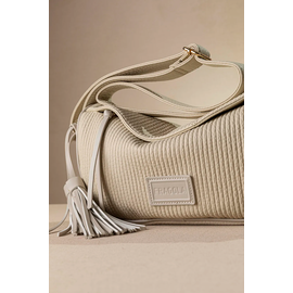 Μαλακή Χιαστί Τσάντα με Αυξομειούμενο Ιμάντα