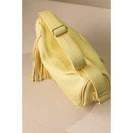 Μαλακή Χιαστί Τσάντα με Αυξομειούμενο Ιμάντα