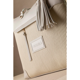 Μεγάλη Τσάντα Ώμου με Casual Logo