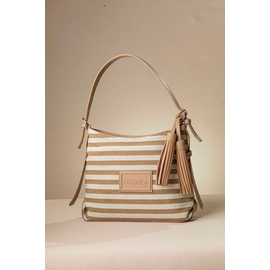Τσάντα Ώμου και Χιαστί από Καραβόπανο