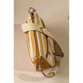 Πολυθέσια Χιαστί Τσάντα από Καραβόπανο