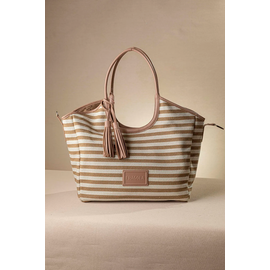 Τεράστια Shopping bag από Καραβόπανο