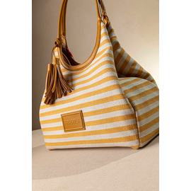 Τεράστια Shopping bag από Καραβόπανο