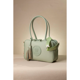 Μακρόστενη Τσάντα Ώμου και Χιαστί με Casual Logo