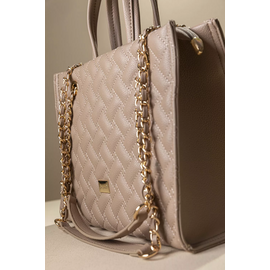 Καπιτονέ Τσάντα με Άποψη