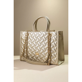 Καπιτονέ Τσάντα με Άποψη