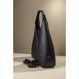 Τσάντα Ώμου με Καπιτονέ υφή