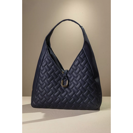 Τσάντα Ώμου με Καπιτονέ υφή