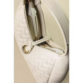 Τσάντα Ώμου με Καπιτονέ υφή