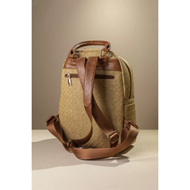 Allday Backpack με Πολλές Τσέπες με Casual Logo