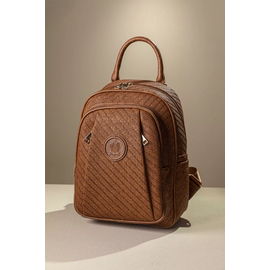 Allday Backpack με Πολλές Τσέπες με Casual Logo