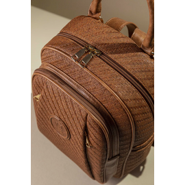 Allday Backpack με Πολλές Τσέπες με Casual Logo