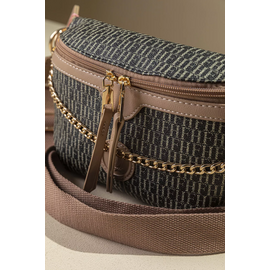 Τσάντα Μέσης με Χρυσή Διακοσμητική Αλυσίδα