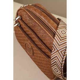 Λειτουργική Χιαστί Τσάντα με Ιμάντα