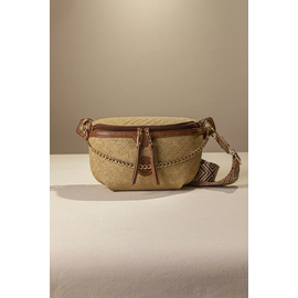 Τσάντα Μέσης με Χρυσή Διακοσμητική Αλυσίδα