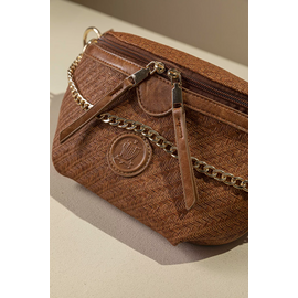 Τσάντα Μέσης με Χρυσή Διακοσμητική Αλυσίδα