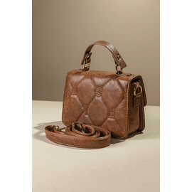 Καπιτονέ Τριθέσια Τσάντα Χειρός