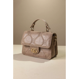 Καπιτονέ Τριθέσια Τσάντα Χειρός