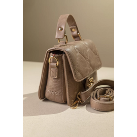 Καπιτονέ Τριθέσια Τσάντα Χειρός