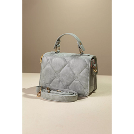 Καπιτονέ Τριθέσια Τσάντα Χειρός