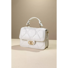 Καπιτονέ Τριθέσια Τσάντα Χειρός