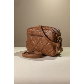 Καπιτονέ Τριθέσια Τσάντα Χειρός