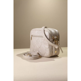 Καπιτονέ Τριθέσια Τσάντα Χειρός