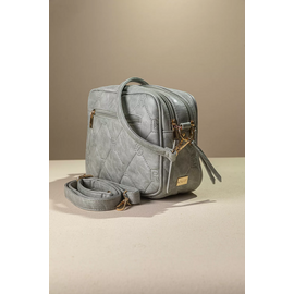 Καπιτονέ Τριθέσια Τσάντα Χειρός