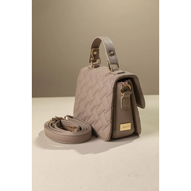 Καπιτονέ Τριθέσια Τσάντα Χειρός