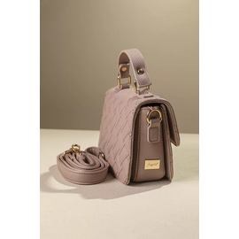 Καπιτονέ Τριθέσια Τσάντα Χειρός